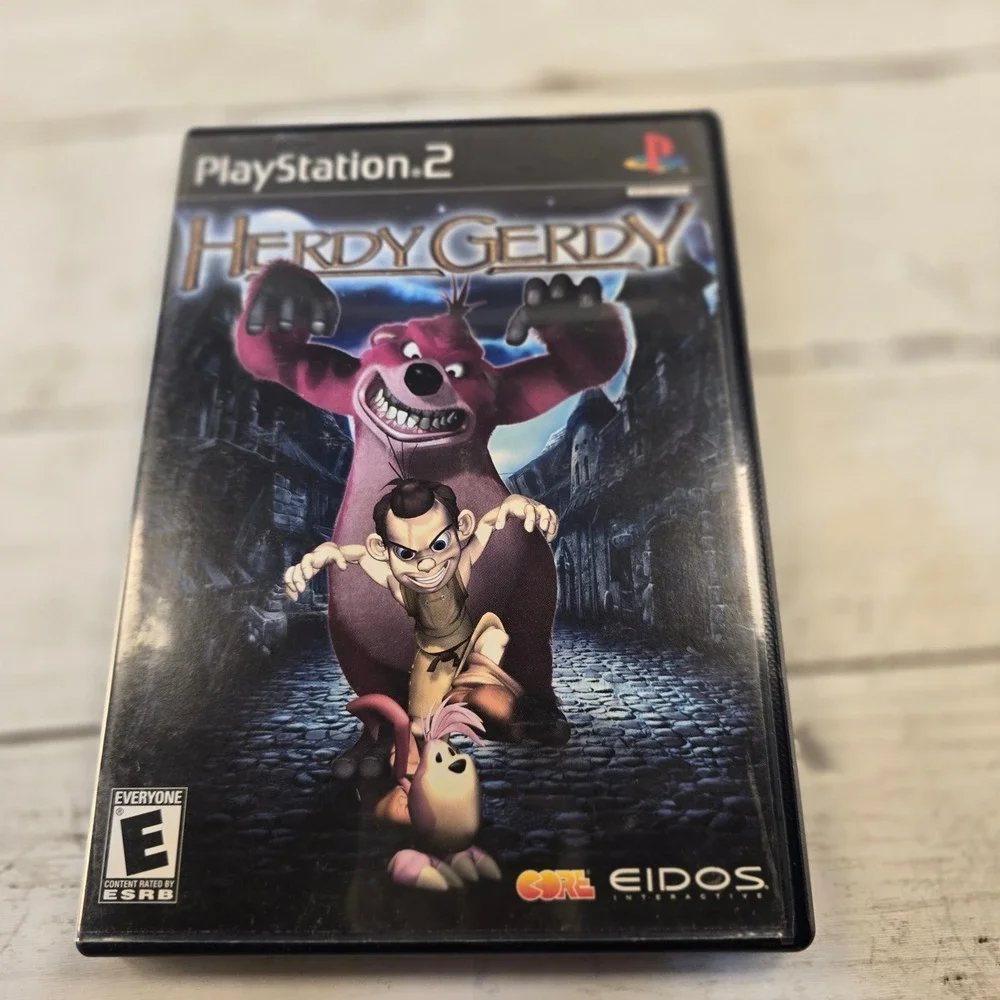 Herdy Gerdy Sony PlayStation 2 PS2 Game Eidos Core Design CIB NTSC SLUS-20231